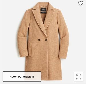 J. Crew Daphne Topcoat